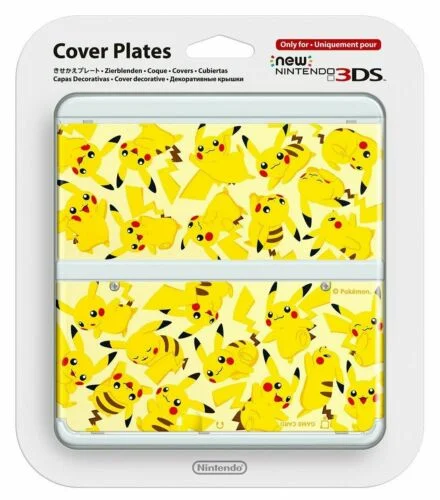  New Nintendo 3DS Pikachu Faceplate