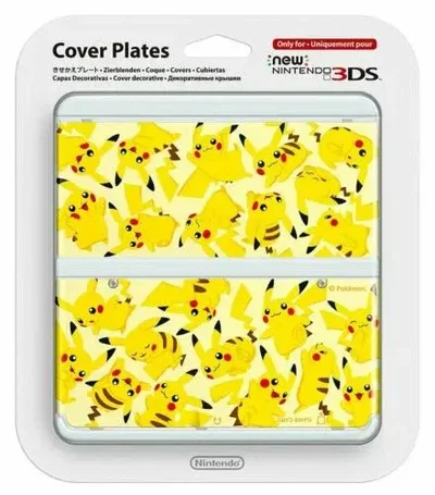 New Nintendo 3DS Pikachu Faceplate