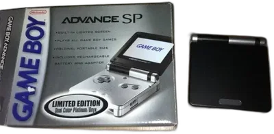 Nintendo Game Boy Advance SP Platinum/Onyx Console [NA]