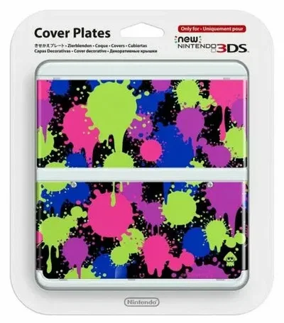 New Nintendo 3DS Splatoon Faceplate