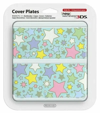 New Nintendo 3DS Colourful Stars Faceplate