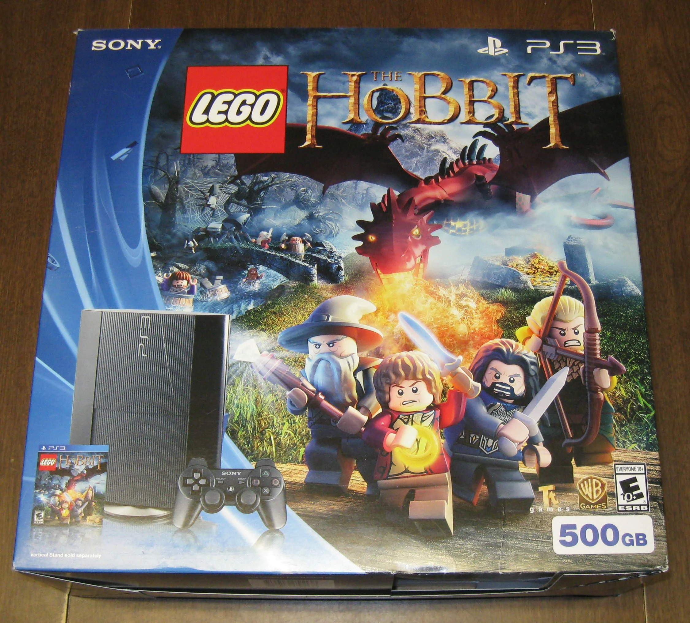  Sony PlayStation 3 Super Slim Lego The Hobbit Bundle