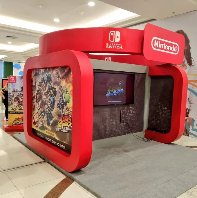  Nintendo Switch Shopping Tour Brasil 2022 Part 1 Kiosk