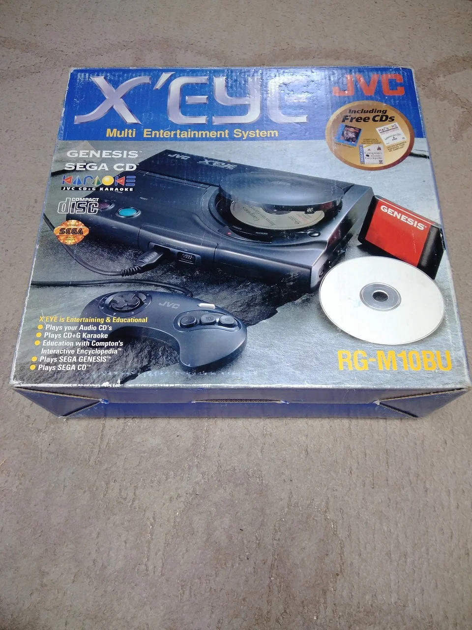  JVC Genesis X&#039;eye Blue Console