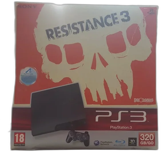  Sony PlayStation 3 Slim Resistance 3 Bundle