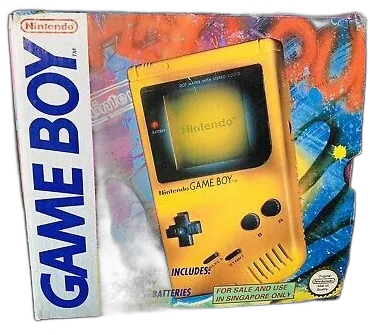  Nintendo Game Boy Vibrant Yellow Console [SG]