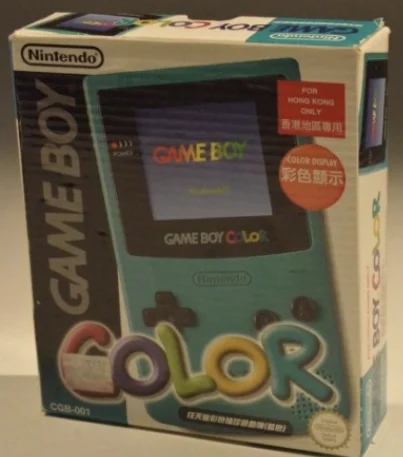 Nintendo Game Boy Color Teal Console [HK]