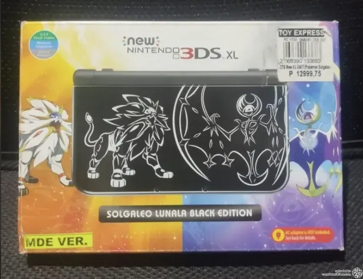 Nintendo 3DS Pokemon Moon 欧州版 Consolevariations - New Nintendo 3DS XL Pokémon Moon Console [ASI