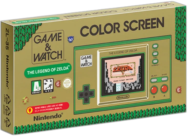  Nintendo Game and Watch the Legend of Zelda 35th Anniversary [KOR]