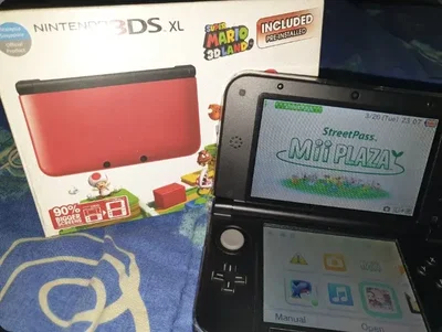 Nintendo 3DS XL Red Super Mario 3D Land Bundle [MY/SG]