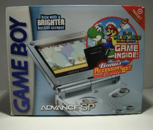 ま*す様 【値下げ中】Nintendo Game Boy Advance SP Amazon.com: Nintendo Game Boy Advance SP - Platinum (Renewed