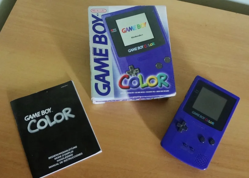  Nintendo Game Boy Color Grape Console [BENELUXE]