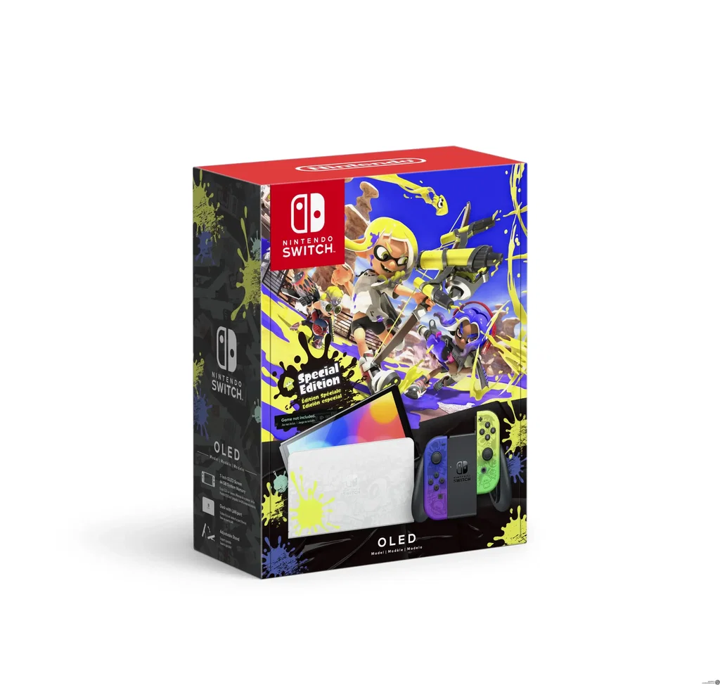 Consolevariations - Nintendo Switch OLED Splatoon 3 Console