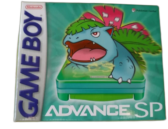  Nintendo Game Boy Advance SP Pokemon Center Venusaur Console [JP]