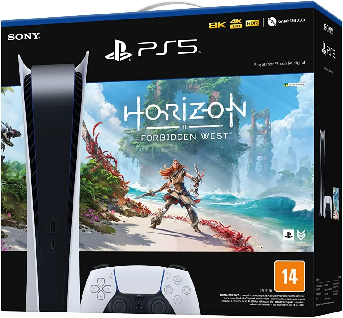  Sony PlayStation 5 Digital Horizon Forbidden West Bundle [BR]