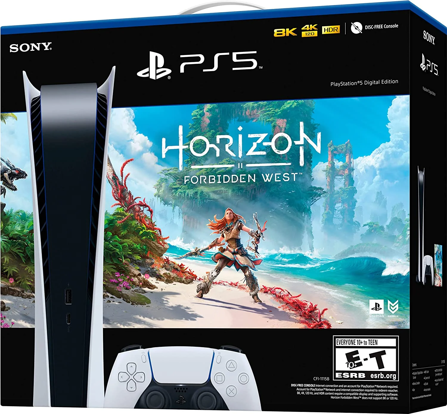  Sony PlayStation 5 Digital Horizon Forbidden West Bundle [NA]