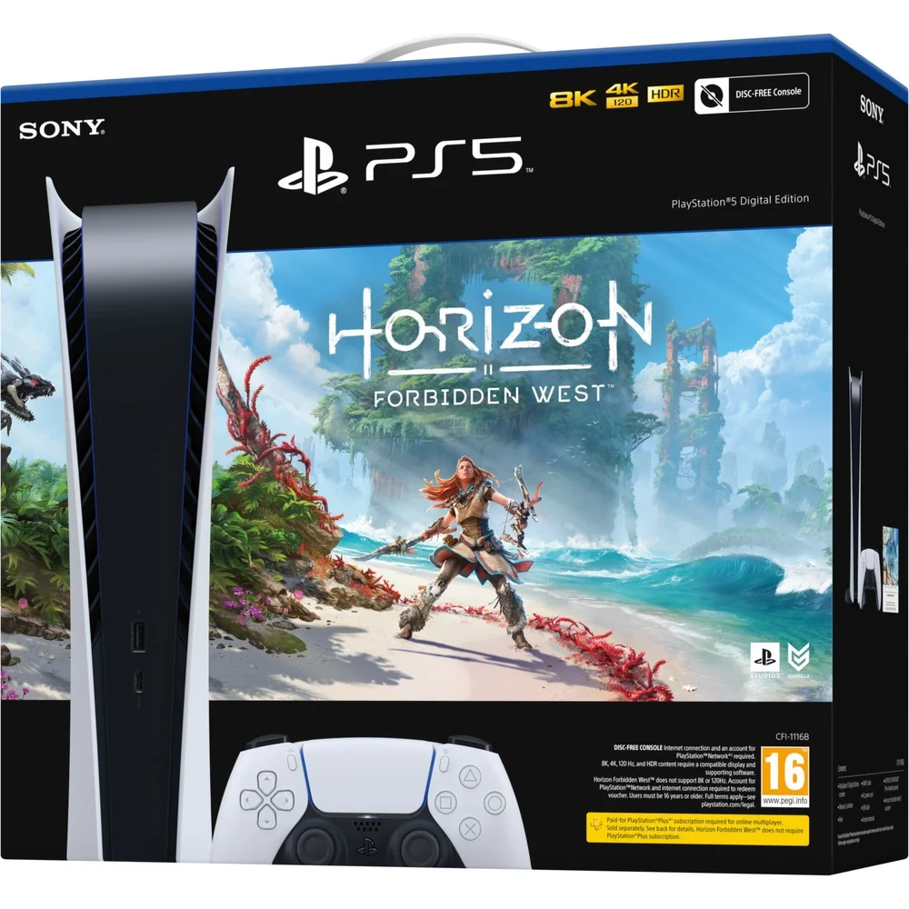  Sony PlayStation 5 Digital Horizon Forbidden West Bundle [EU]