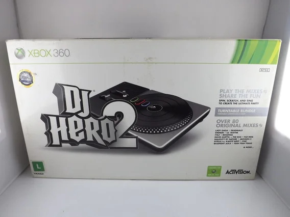  Activision Xbox 360 DJ Hero 2 Turntable [BR]