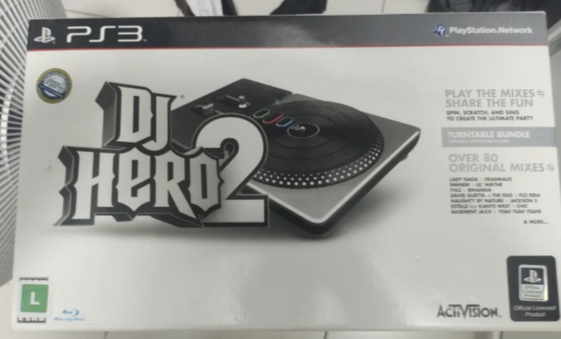  Sony PlayStation 3 DJ Hero 2 Turntable [BR]