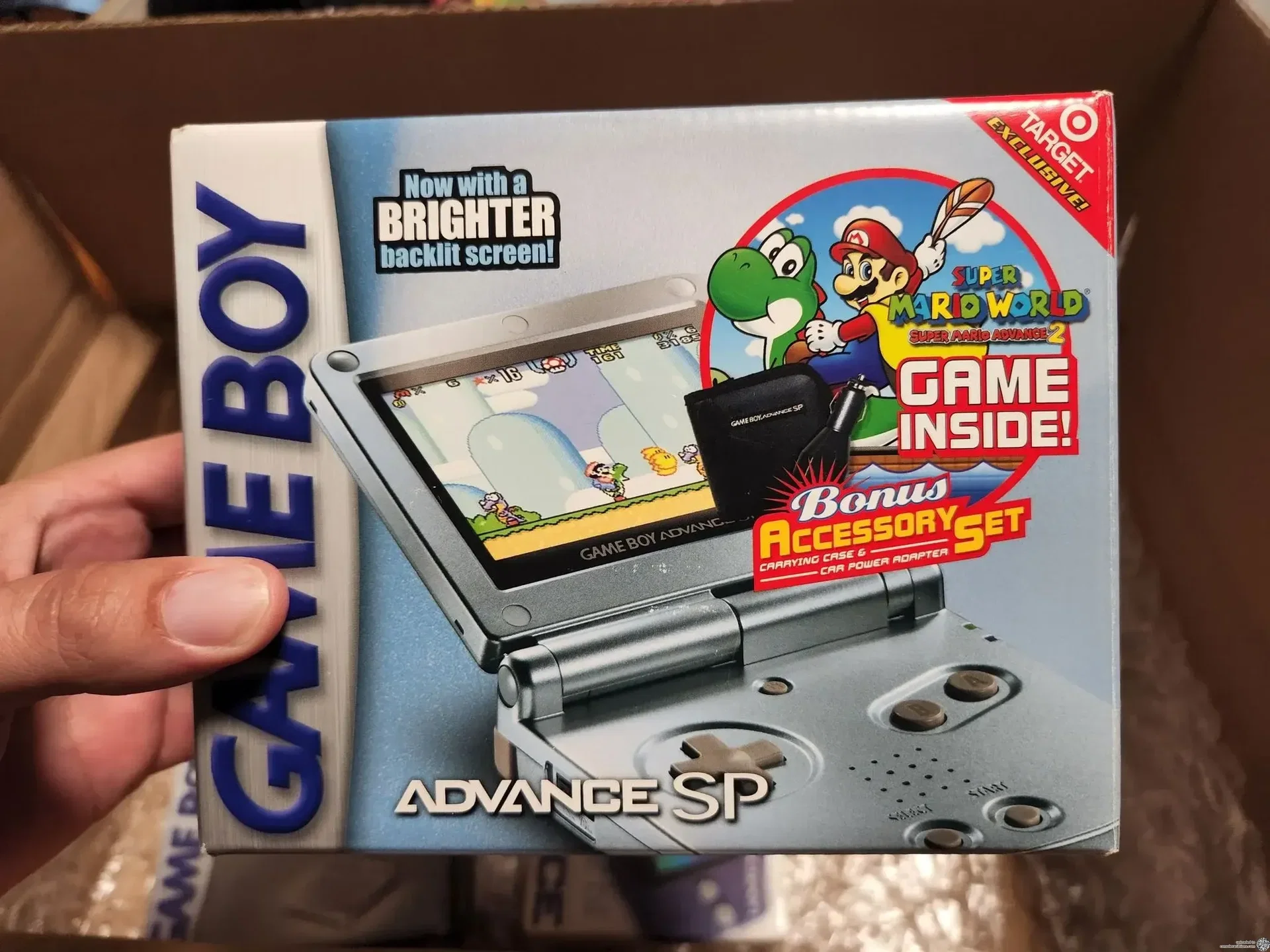 Consolevariations - Nintendo Game Boy Advance SP Super Mario 