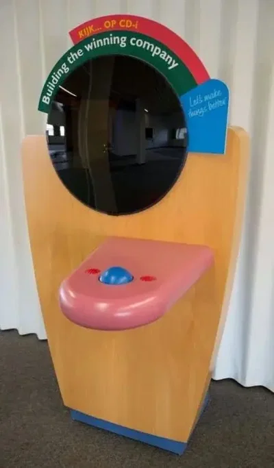 Phillips CD-I Roller Controller Kiosk