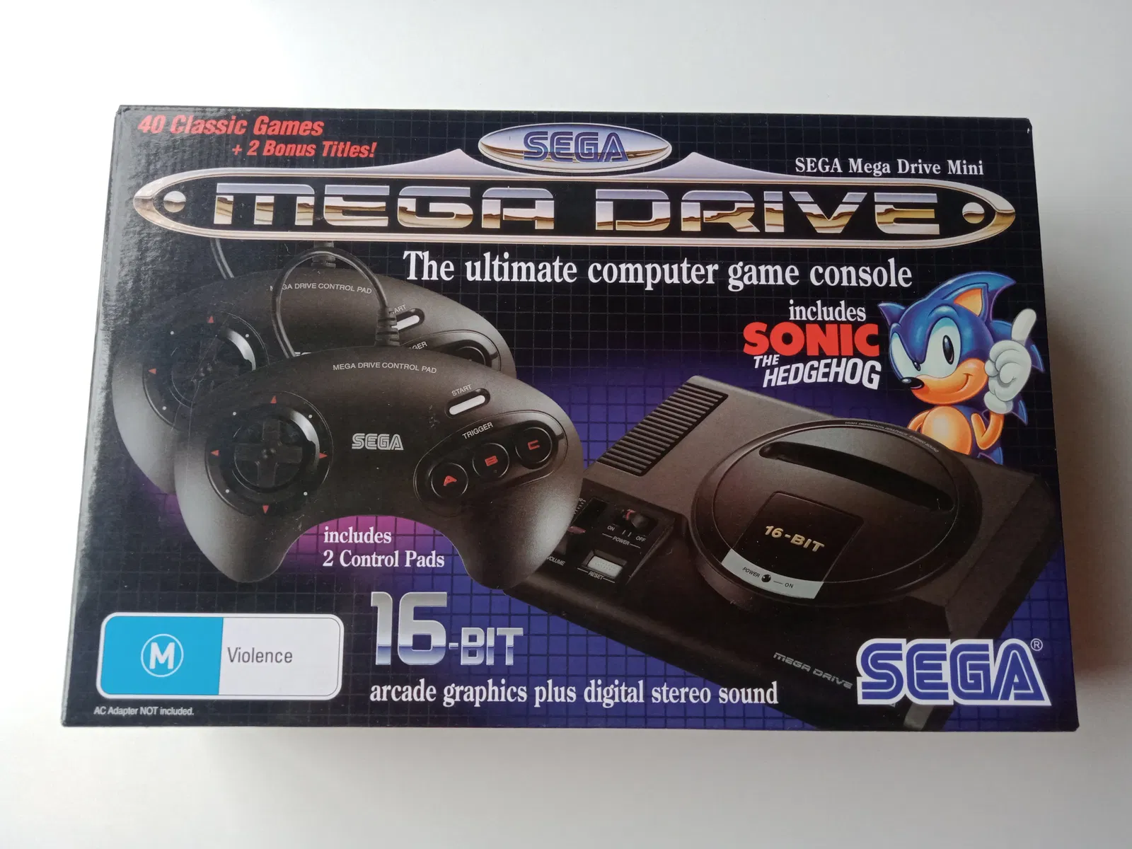 Sega MegaDrive Mini 6 Button Controller [EU] - Consolevariations