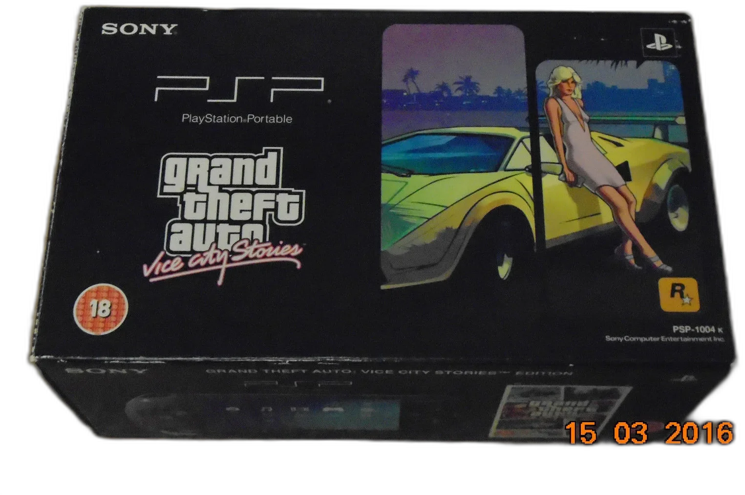  Sony PSP 1000 GTA Vice City Stories Bundle