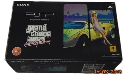 Sony PSP 1000 GTA Vice City Stories Bundle