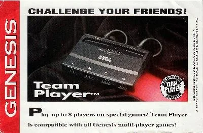  Sega Genesis Team Player