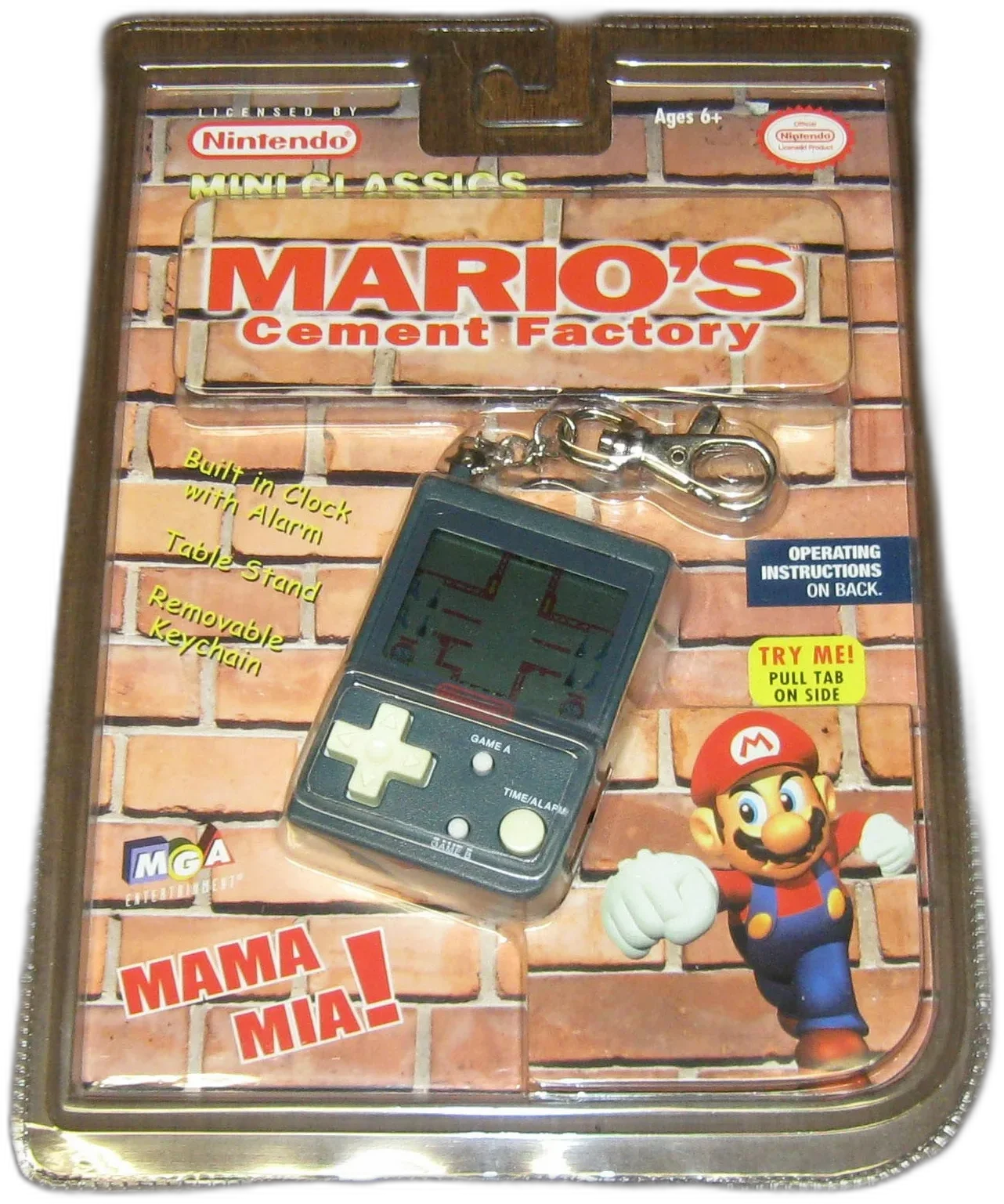 Nintendo Game & Watch Mini Classic Mario's Cement Factory [NA]