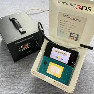 Nintendo 3DS Micro Display Aqua Blue Kiosk