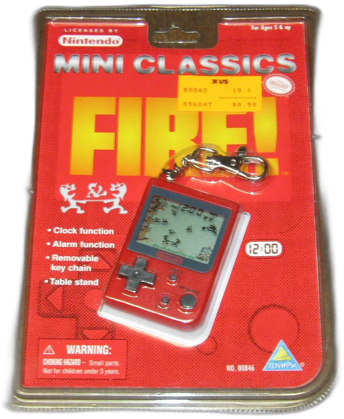 Nintendo Game & Watch Mini Classic Fire!