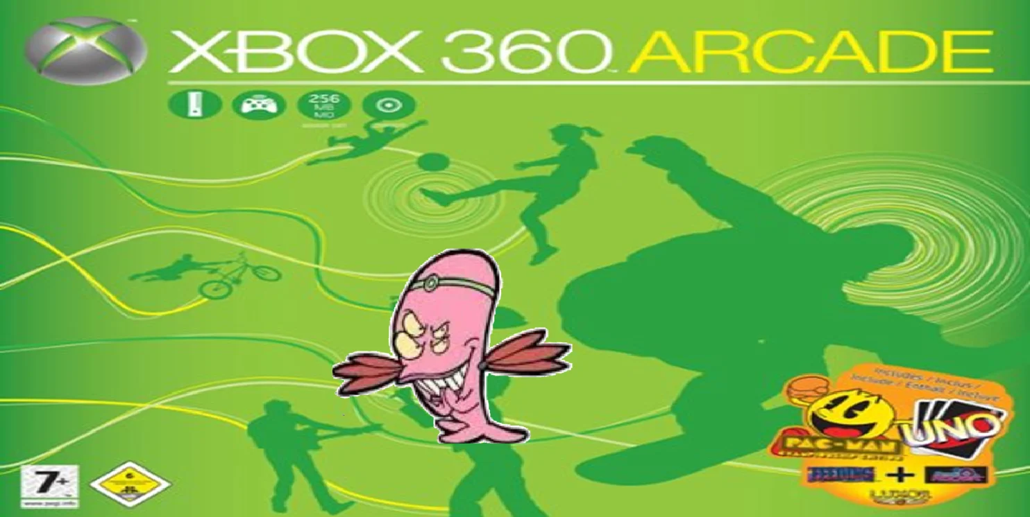  Microsoft Xbox 360 Arcade Four Eyes Bundle