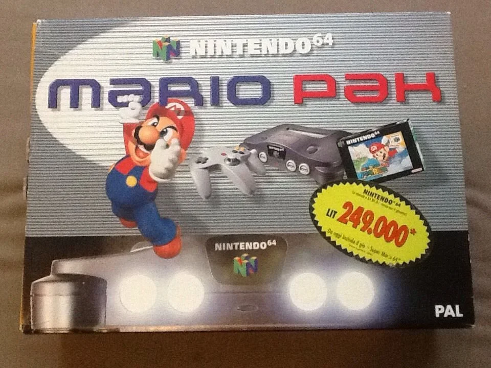  Nintendo 64 Super Mario Pak [IT]