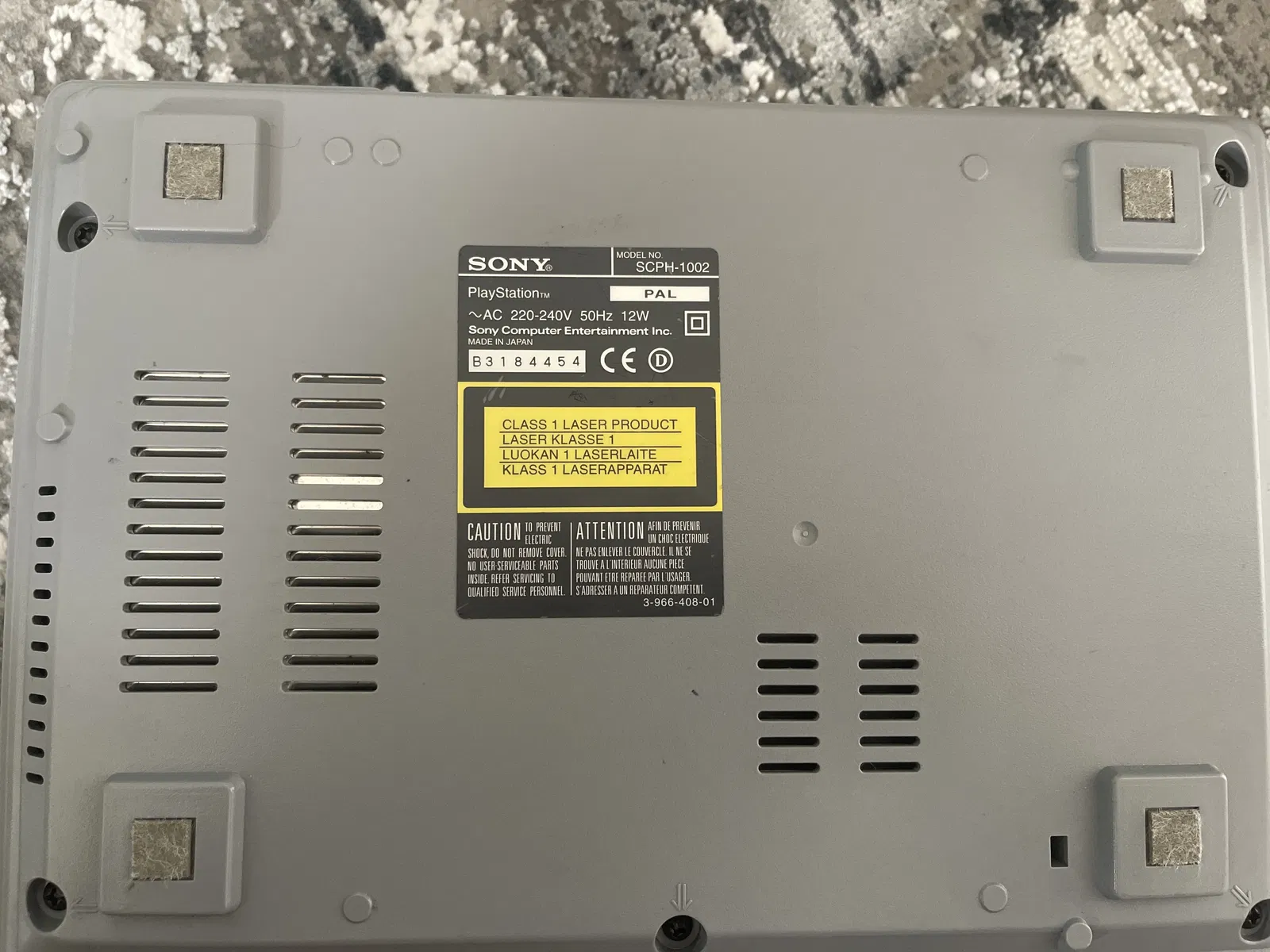 Sony PlayStation SCPH-1002 Model - Consolevariations