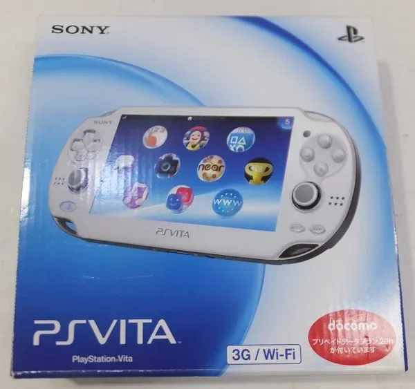 Sony PS Vita pch-1100 White 3G Console - Consolevariations