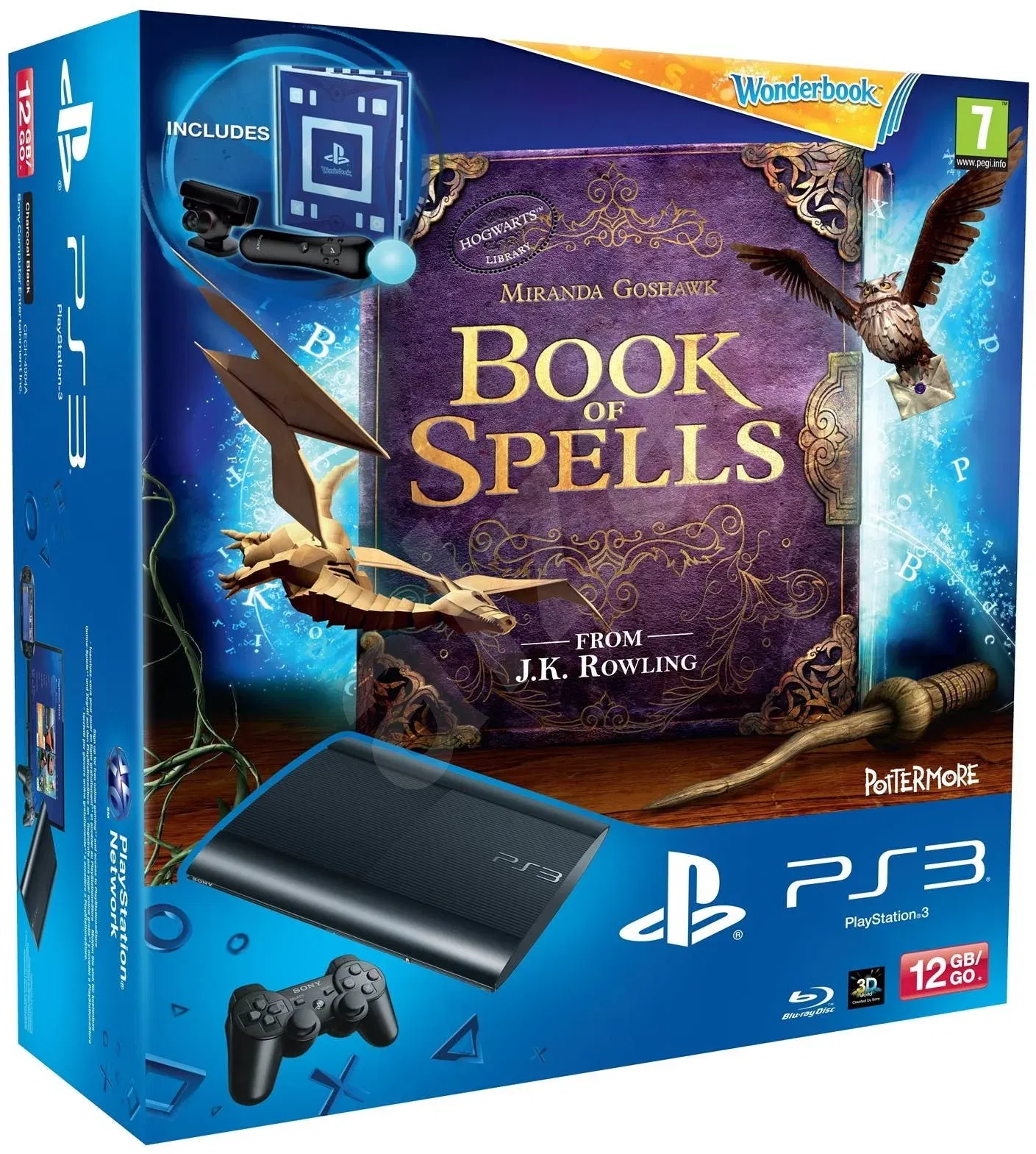 Sony PlayStation 3 Super Slim Harry Potter Book of Spells