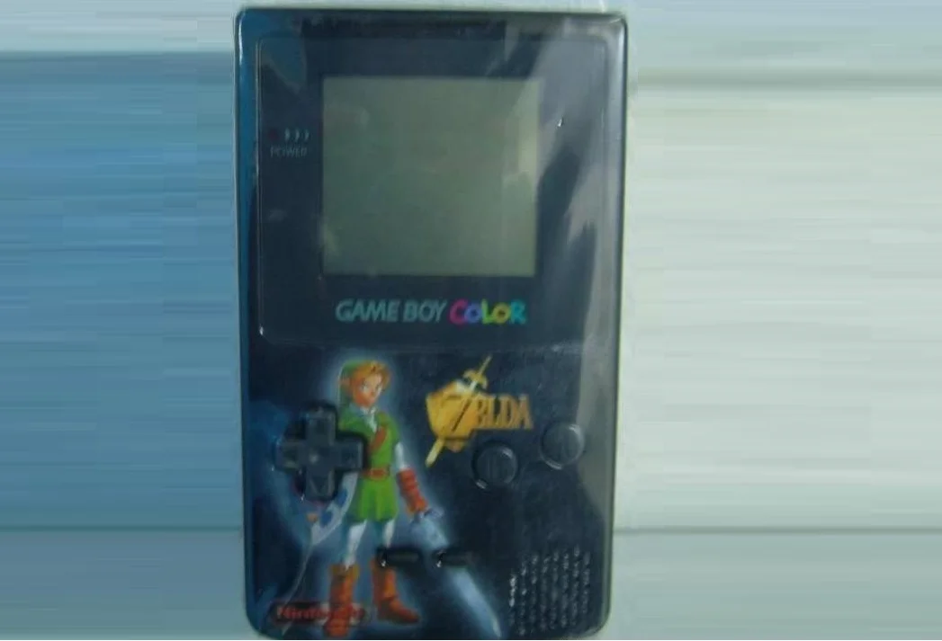  Nintendo Game Boy Color Ocarina of Time Black Console