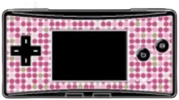 Nintendo Game Boy Micro Pink Dot Faceplate