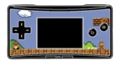  Nintendo Game Boy Micro Super Mario Bros Faceplate