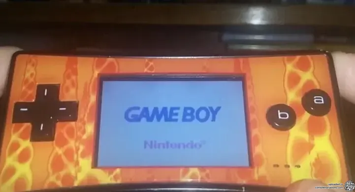 Consolevariations - Nintendo Game Boy Micro Spiked Flames