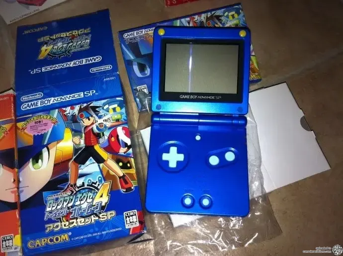 Consolevariations - Nintendo Game Boy Advance SP Rockman EXE 4