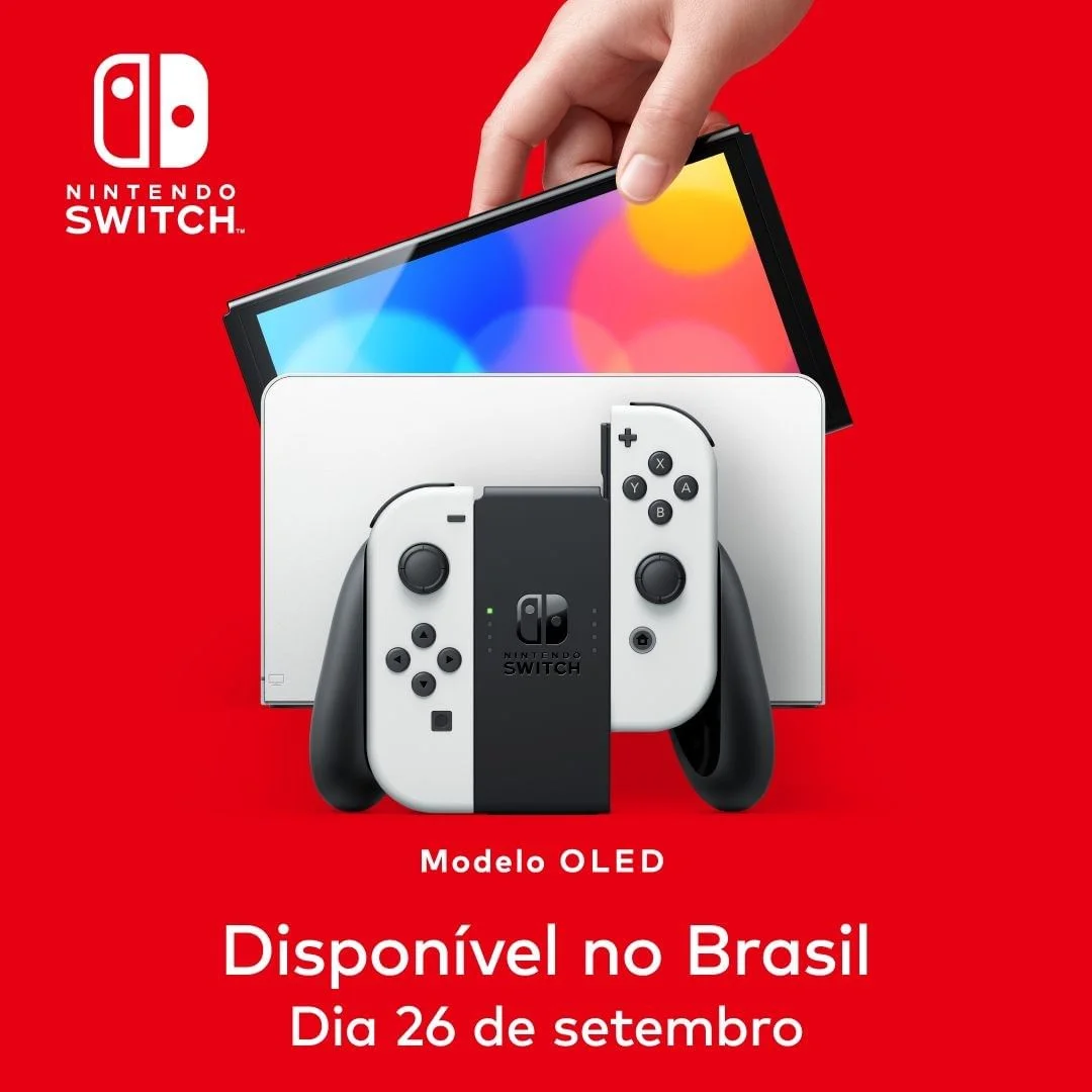 Nintendo Switch OLED Console [BR]