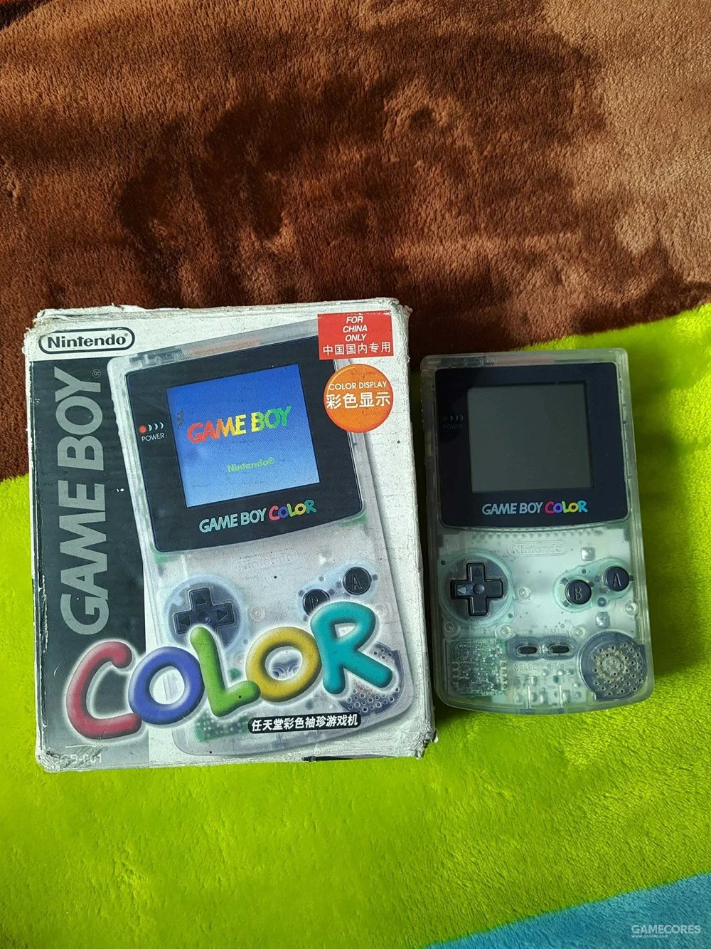 Nintendo Game Boy Color Clear Jusco Console Consolevariations 5471