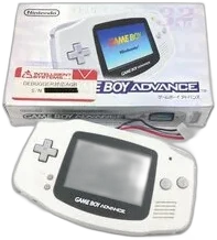  Nintendo Game Boy Advance Arctic White Debugger