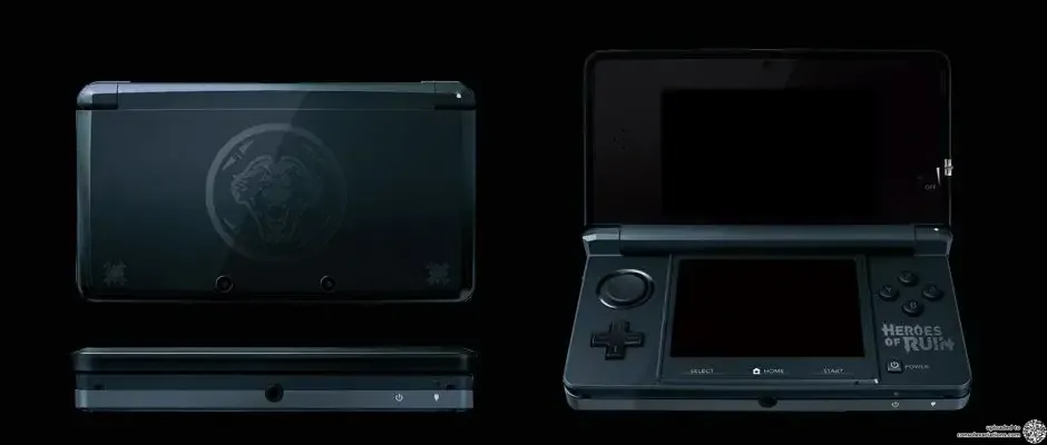 Consolevariations - Nintendo 3DS Heroes of Ruin Console