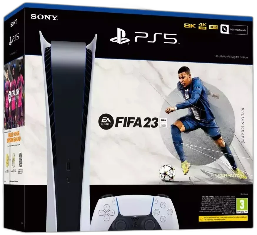  Sony PlayStation 5 Digital Edition EA SPORTS FIFA 23 Bundle [UK]