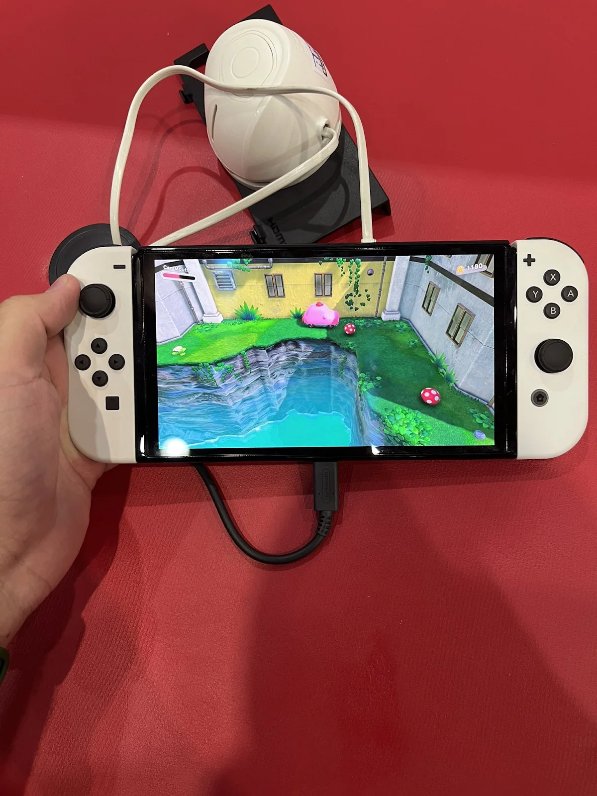  Nintendo Switch OLED Model Brasil Game Show 2022 Kiosk