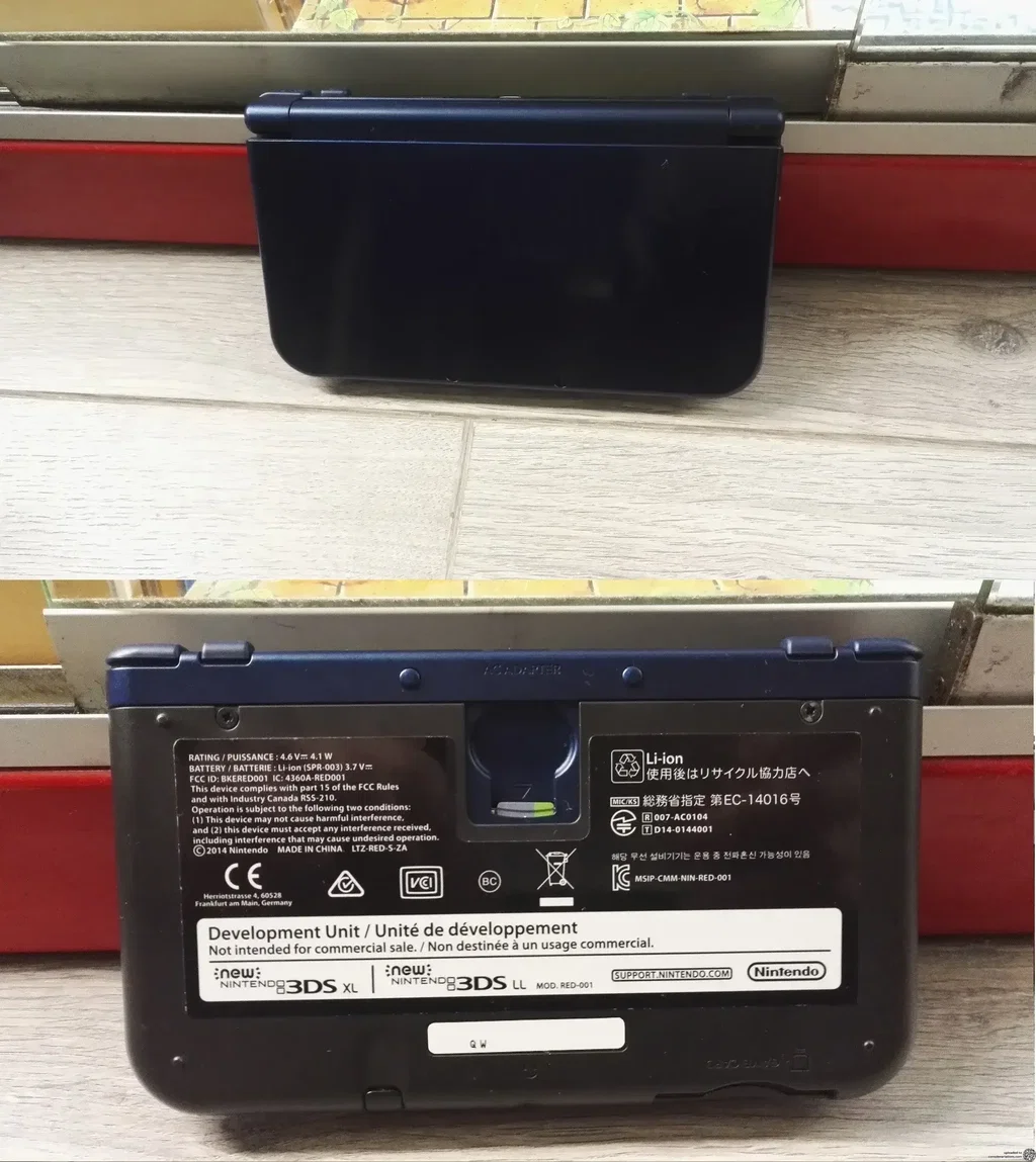 Consolevariations - New Nintendo 3DS XL Development Unit