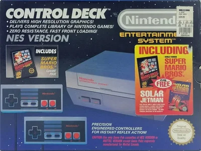 NES Super Mario Bros. + Solar Jetman Bundle